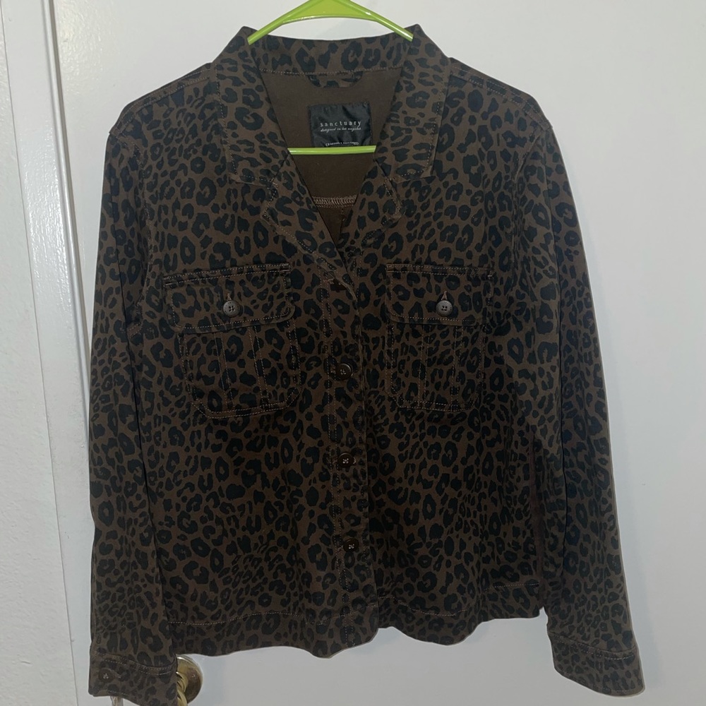 Leopard Print Sanctuary Jacket